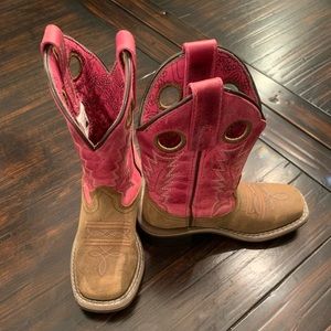 Girls cowboy boots - only worn once